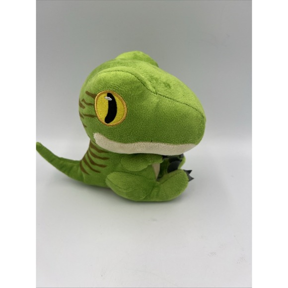 Toy Factory Jurassic Park World Velociraptor Dinosaur 6" Plush Stuffed Animal - Picture 6 of 16